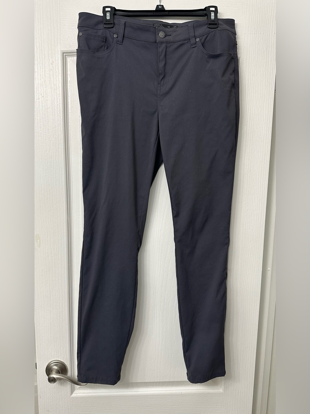 Prana Women's Slim Chinos - Charcoal